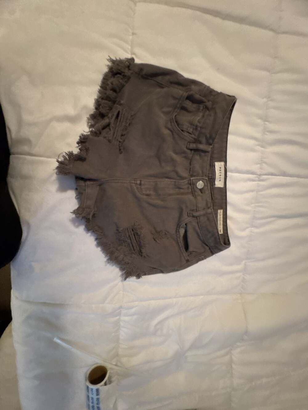 PacSun High Rise Festival Shorts Olive